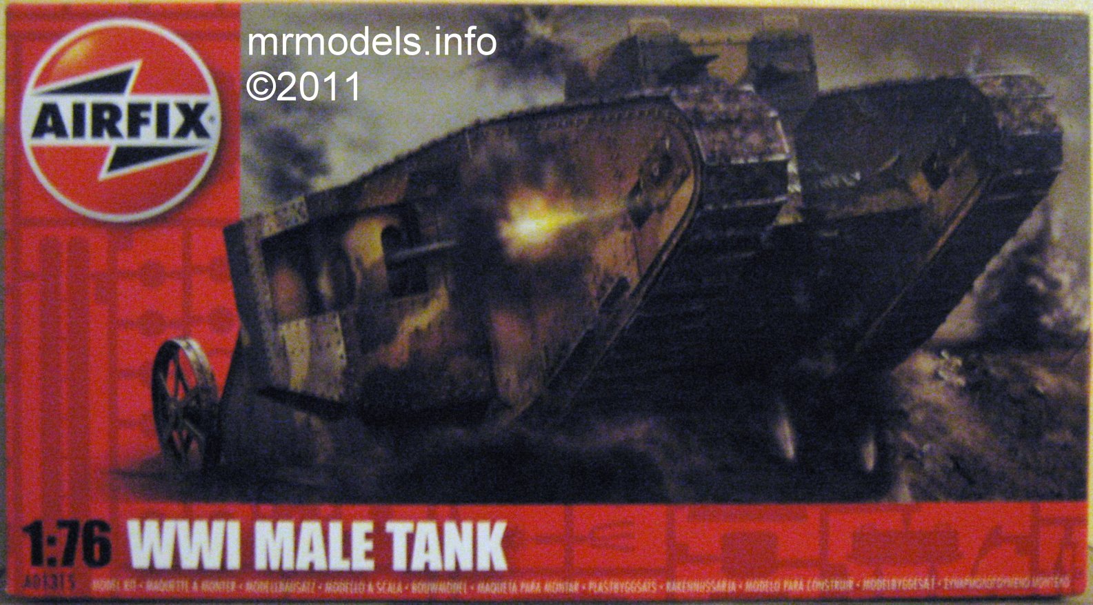 Male Tank WWI