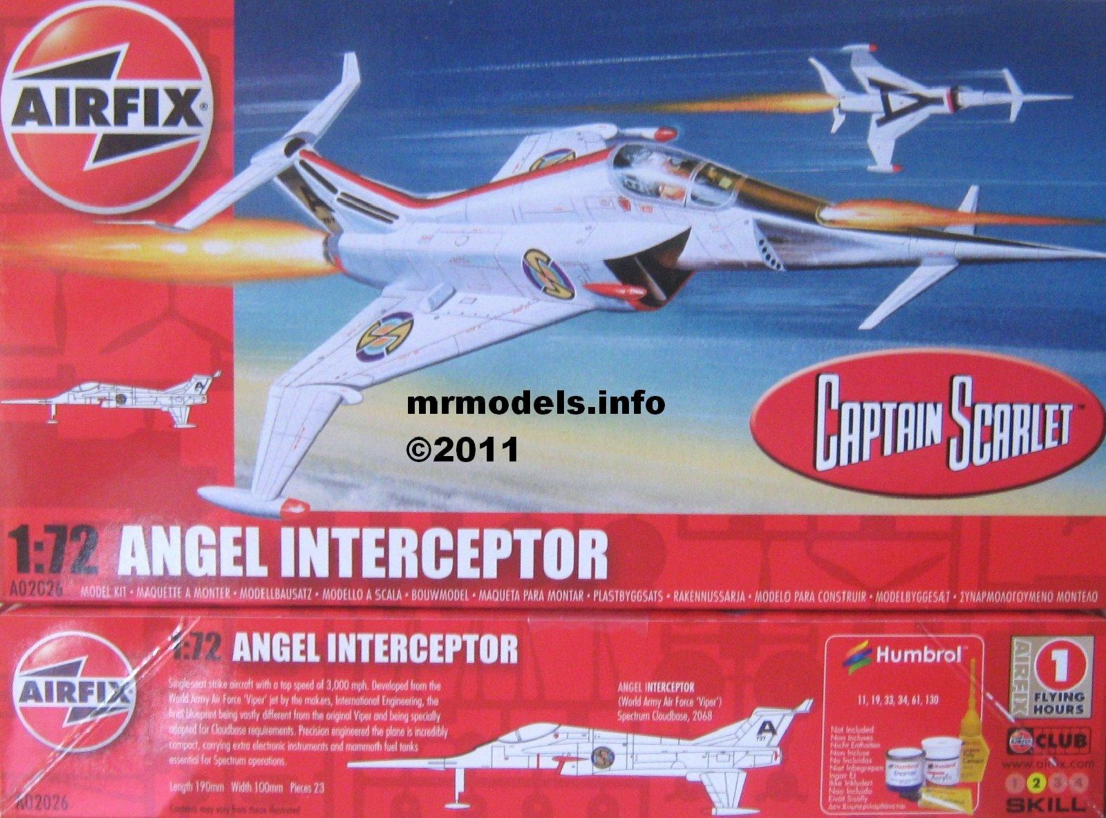 Airfix Angel Interceptor