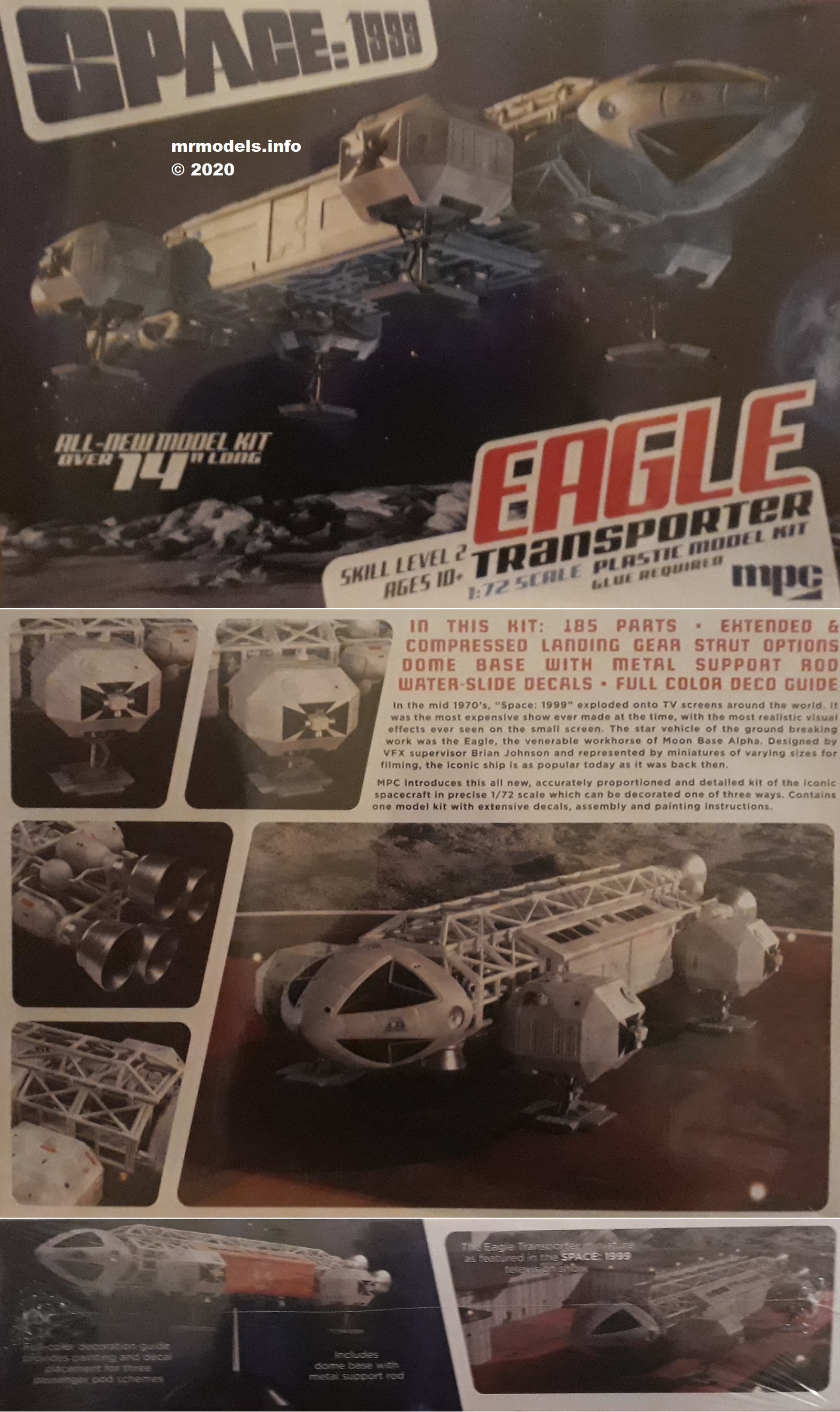 Space 1999 1/72 14" Eagle Transporter
